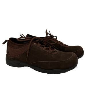 Barefoot Freedom Brown Suede Lisbon Diabetic Shoes Size 9